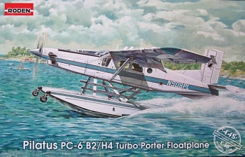 Rod445 Самолёт Pilatus  PC-6 B2/H4 Turbo Porter Floatplane