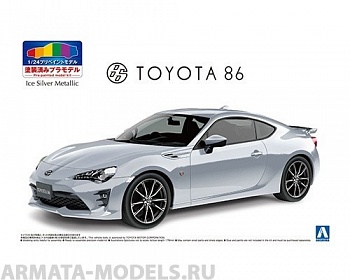 05649 Toyota 86 '16 Ice Silver Silica