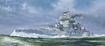 05795 Линкор HMS Warspite, 1942 г.