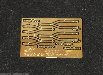 48007VM Фототравление Seatbelts  RAFearli WWII