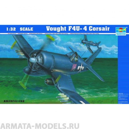 02222P Самолет F4U-4 Corsair Trumpeter