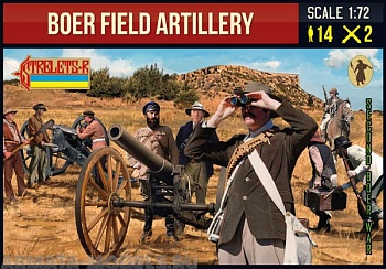 72224ST Фигуры Boer Field Artillery