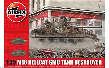 A1371  Сборная модель танка M-18 Hellcat