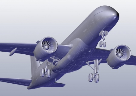 ЕЕ144152_4 Авиалайнер EMB 190E2 AIR KIRIBATI Восточный экспресс