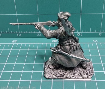 4162ТБ ВИМ, пеший стрелец, стреляющий стоя, 54 мм