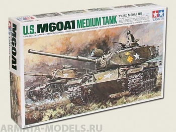 25166T Американский танк M60A1 с одной фигурой.
