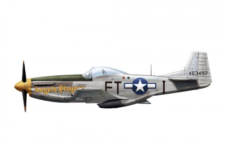 LS-009 North American P-51D Mustang `Yellow Nose` Meng