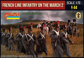 72220ST Фигуры French Line Infantry on the March 2
