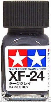 80324T XF-24 Dark Grey (Tемно-серая) краска эмаль. 10мл.