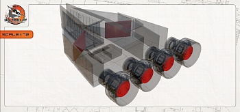 smk72057 Набор заглушки для Т-4 Сотка