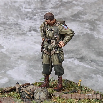 35178SOGA 1 Lieutenant  U.S. Army Airbornes. D-Days.1944.