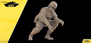 AM36010 Боец расчета 2С4 "Тюльпан" фигура 4