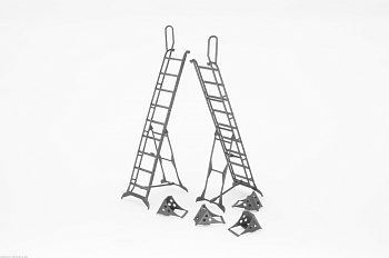 AM7312 Набор стремянок и стояночных колодок МиГ-25ПУ, 1/72