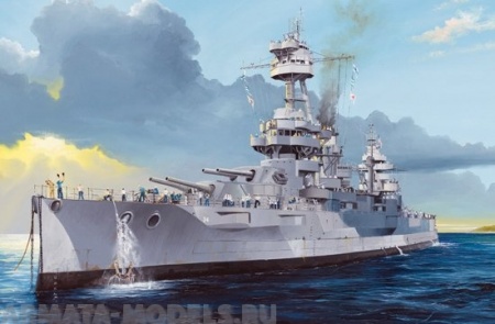 05339 Корабль  USS New York BB-34 Trumpeter