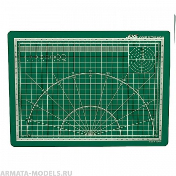 4504J Коврик для резки самовосстанавливающийся 3-х слойный, А4, 220х300 мм