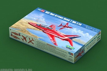 81738	 Самолет RAF Red Arrows Hawk T MK.1/1A (Hobby Boss) 1/48