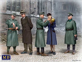 Набор фигурок 35172 Фигуры Фольксштурм, Германия, 1944-1945